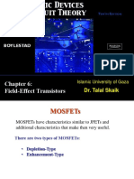 Field-Effect Transistors: Dr. Talal Skaik