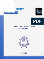 Fresher's Handbook Chemical 2020