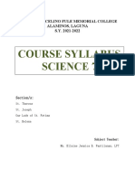 Course Syllabus: Science 7