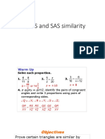 Aa Sss and Sas Similarity