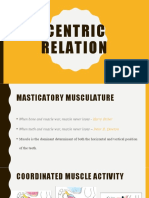 Centric Relation