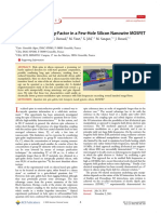 Mosfet Nanowire