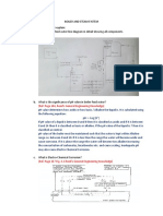 A. Sketch Boiler Feed Water Line Diagram in Detail Showing All Components