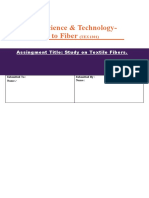 Study On Textile Fibers