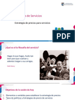 Tema Estrategias de Precios para Servicios, Establecimiento de Políticas y La Ética de Los Precios.