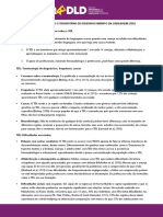 INFORMATIVO SOBRE O TRANSTORNO DO DESENVOLVIMENTO DA LINGUAGEM TDL Brazilian Portuguese