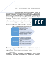 Clasificación de Auditoría