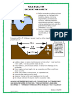 H.S.E BULLITINE Excavations