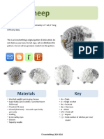 Fluffy Sheep: Materials Key