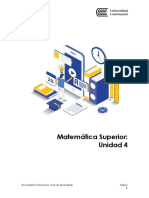 GUIA - U4 - Matemática Superior