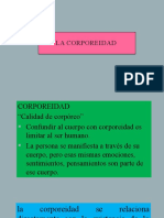 PPT. La Corporeidad