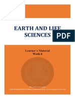 Earth and Life Module Week 6