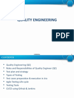 Quality Engineering: BY Gopinath