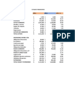 Analisis Horizontal Empresa Papiros Ltda