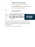 Informe de Avance de La Implementación Plan de Seguridad y Salud en El Trabajo Junio