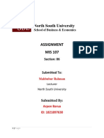 MIS107 Case Study