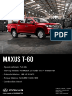 Ficha-Maxus T60