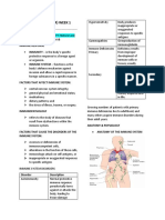 NCM 119 - Rle (Prelim) Week 1: Immune Response Immunity: Natural and Acquired Immunity - Ma'am VAB Immune Response