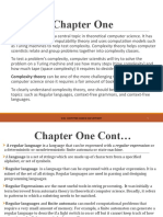 Chapter One: Complexity Theory Is A Central Topic in Theoretical Computer Science. It Has