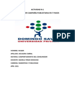 Actividad N - 1 Comportamiento Del Consumidor