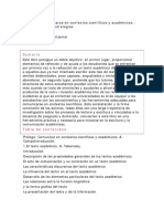 Escribir y Comunicarse en Contextos Científicos y Académicos: Conocimientos y Estrategias