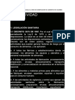 Normatividad Que Regula El Curso de Manipulador de Alimentos en Colombia