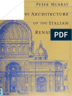 Peter Murray - The Architecture of The Italian Renaissance.-Schocken (May 20, 1997)