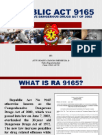 Republic Act 9165: Comprehensive Dangerous Drugs Act of 2002