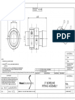 PLANO - ACOPLE - 3'' Boreline Fitting