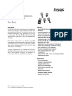 Data Sheet: HFBR-0400 Series HFBR-14xx Transmitters HFBR-24xx Receivers