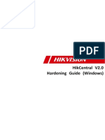 HikCentral V2.0 Hardening Guide 20210118