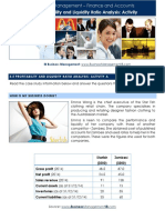 Ib Business Management - 3.5a Activity - Profitability and Liquidity Ratio Analysis