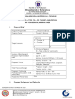 Villegas-Training Proposal For Demonstration Teaching