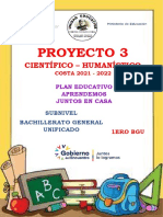 PROYECTO CH No.3 - 1ERO BGU (A-B-C)