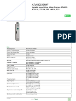 Altivar Process ATV600 - ATV630C13N4F