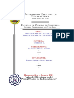 Tercer Trabajo de Caminos II