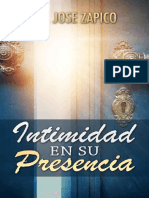 Intimidad en Su Presencia (Spanish Edition)