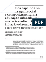 Neurônios-Espelho Na Apredizagem Social