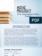 ATM Stimulation Python Project