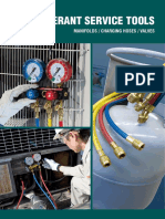 Refrigerant Service Tools: Manifolds / Charging Hoses / Valves