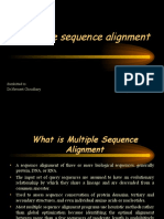 Multiple Sequence Alignment: Sumbitted To: DR - Navneet Choudhary