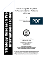 Territorial Disputes in Spratly: An Assessment of The Philippine Initiatives