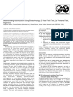 Waterflooding Optimization Using Biotechnology