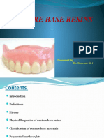 Denture Base Resins