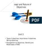 Unit 3 Concept and Nature of Objectives