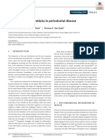 The Role of The Microbiota in Periodontal Disease