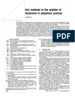 Application of Matrix Methods To The Solution of Travelling-Wave Phenomena in Polyphase Systems