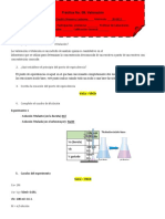 REPORTE Práctica No. 9 Química