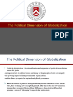 The Political Dimension of Globalization