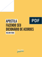 Apostila Fazendo Seu Dicionario de Acordes